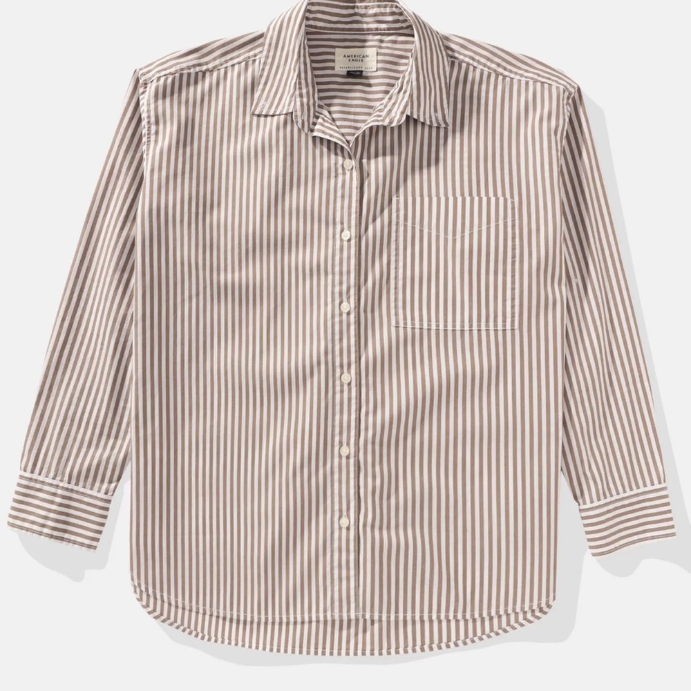 American Eagle Oversized Button Down - image 3